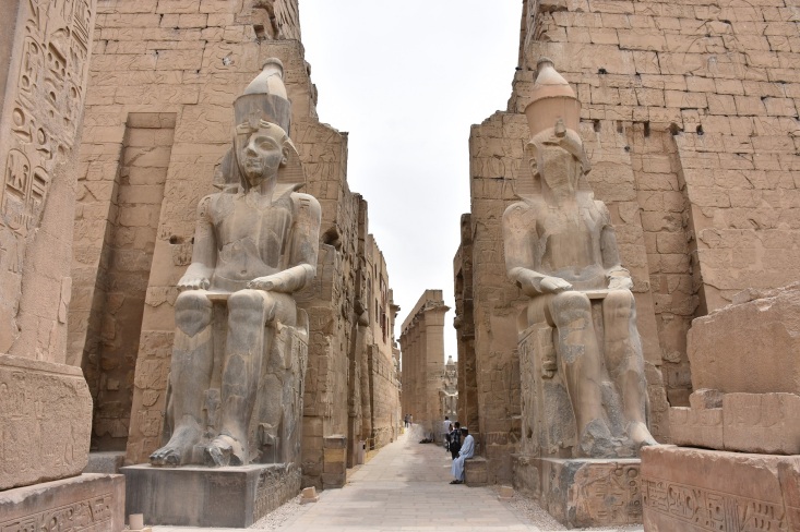 Ruinas actuales de Luxor